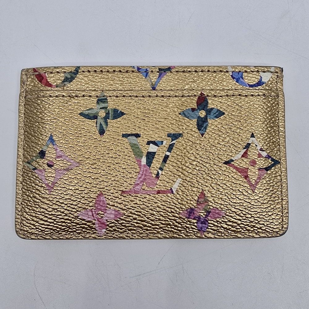 Louis Vuitton Limited Edition Metallic Monogram Garden Coldholder